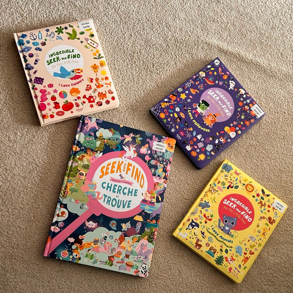 Seek & Find Kids Puzzle Book - I love Halloween